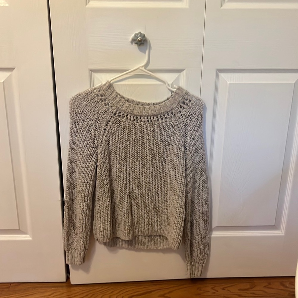 This sweater is from Aeropostale, and is a size XS, comes in beige